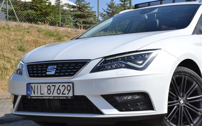 Seat Leon cena 70800 przebieg: 163198, rok produkcji 2019 z Iława małe 781
